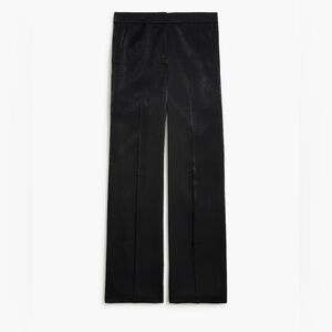 NWT J crew high shine wide leg pants